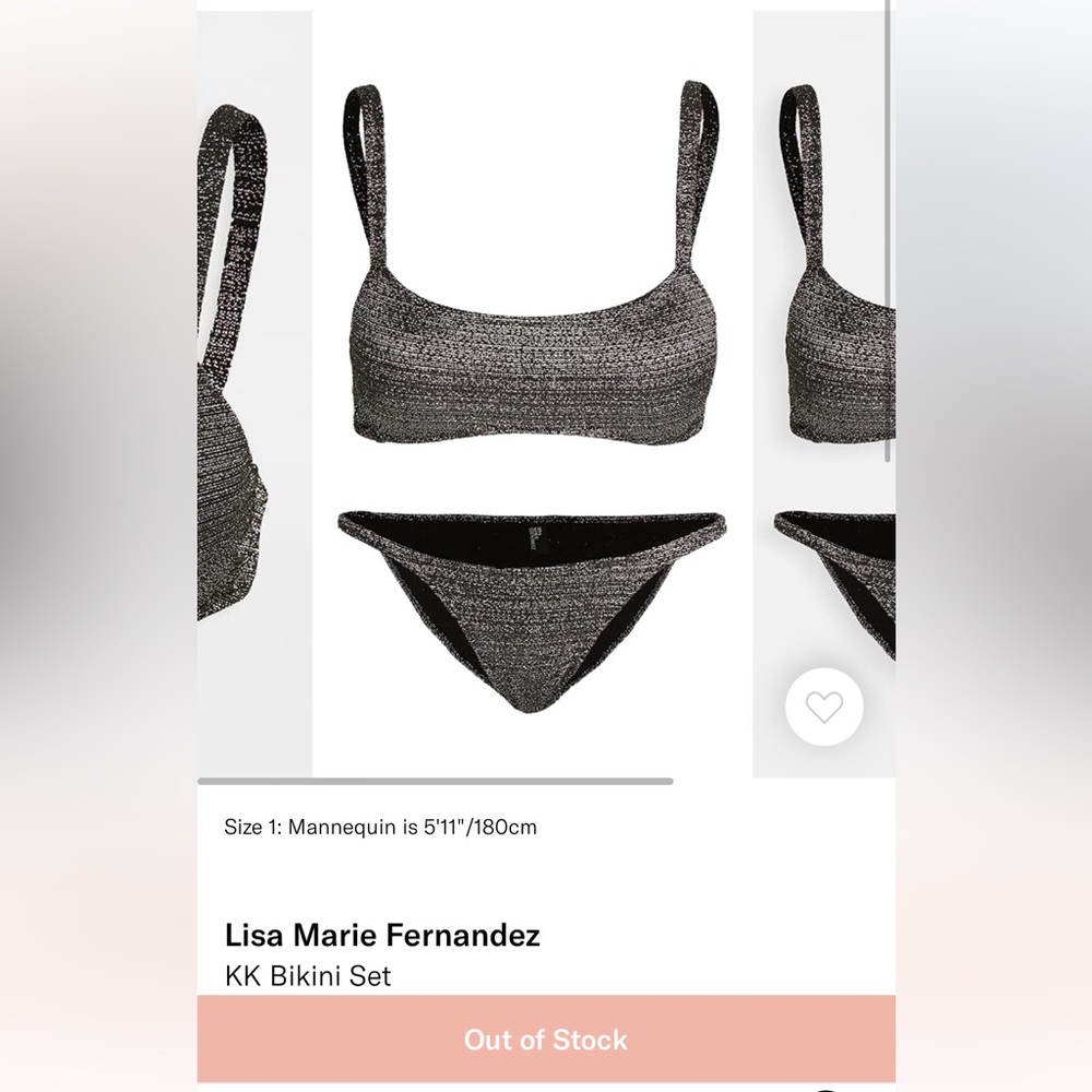Lisa Marie Fernandez KK Bikini Set